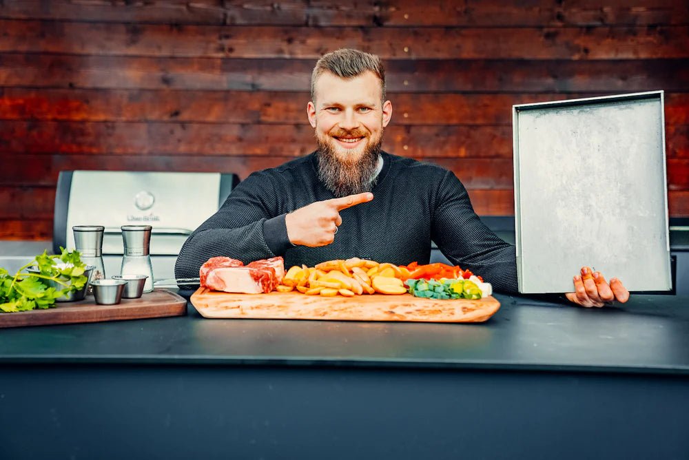 5 Gründe, warum eine Edelstahl Plancha das beste Zubehör für Deinen Gasgrill ist - BABOSSA