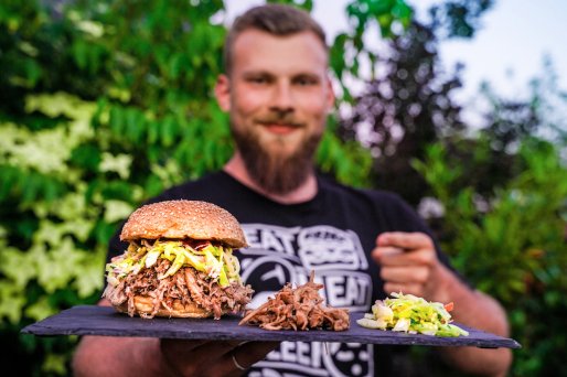 Pulled Pork Burger - BABOSSA