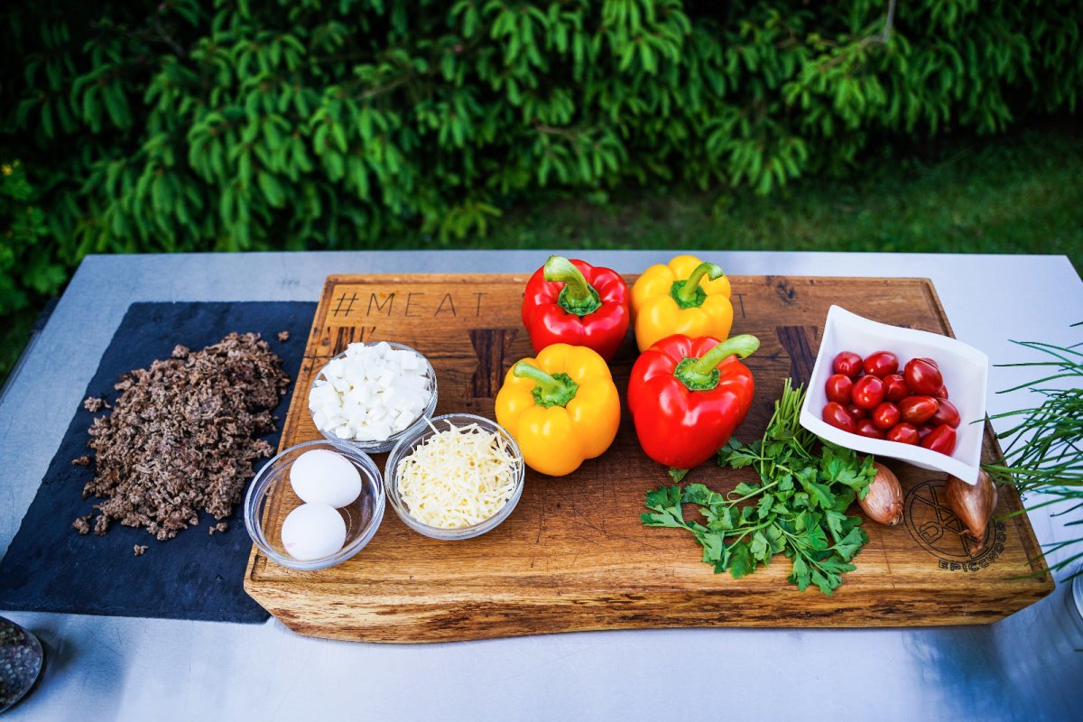 Vegetarisch gefüllte Paprika - BABOSSA