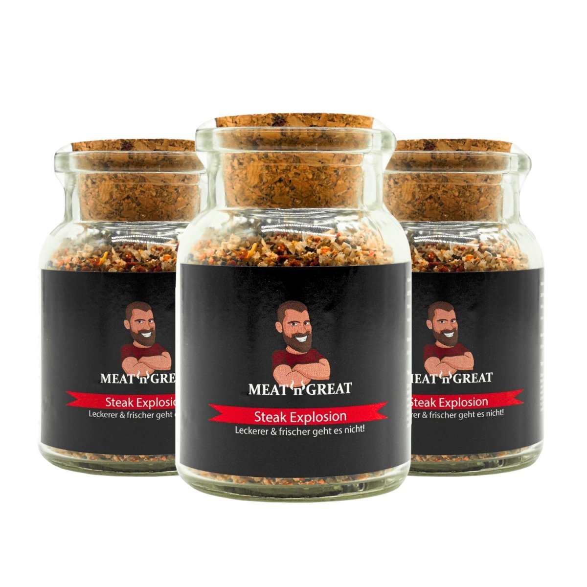 3er Set | Steak Explosion | Gläser - BABOSSA3er Set | Steak Explosion | GläserGewürzMeat 'n' GreatBABOSSA