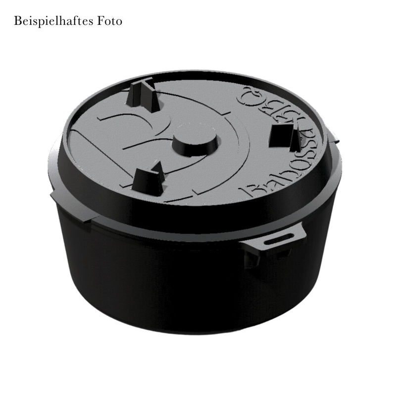 4.5er innovativer Gusseiserner Topf | SET Deckelheber & Kreuz | Dutch Oven | Made in Germany - BABOSSA4.5er innovativer Gusseiserner Topf | SET Deckelheber & Kreuz | Dutch Oven | Made in GermanyDutch OvenBABOSSABABOSSA