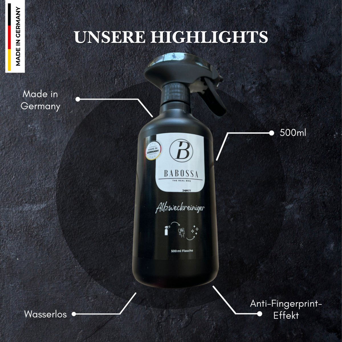 Allzweckreiniger - BABOSSAAllzweckreinigerReinigerBABOSSABABOSSA