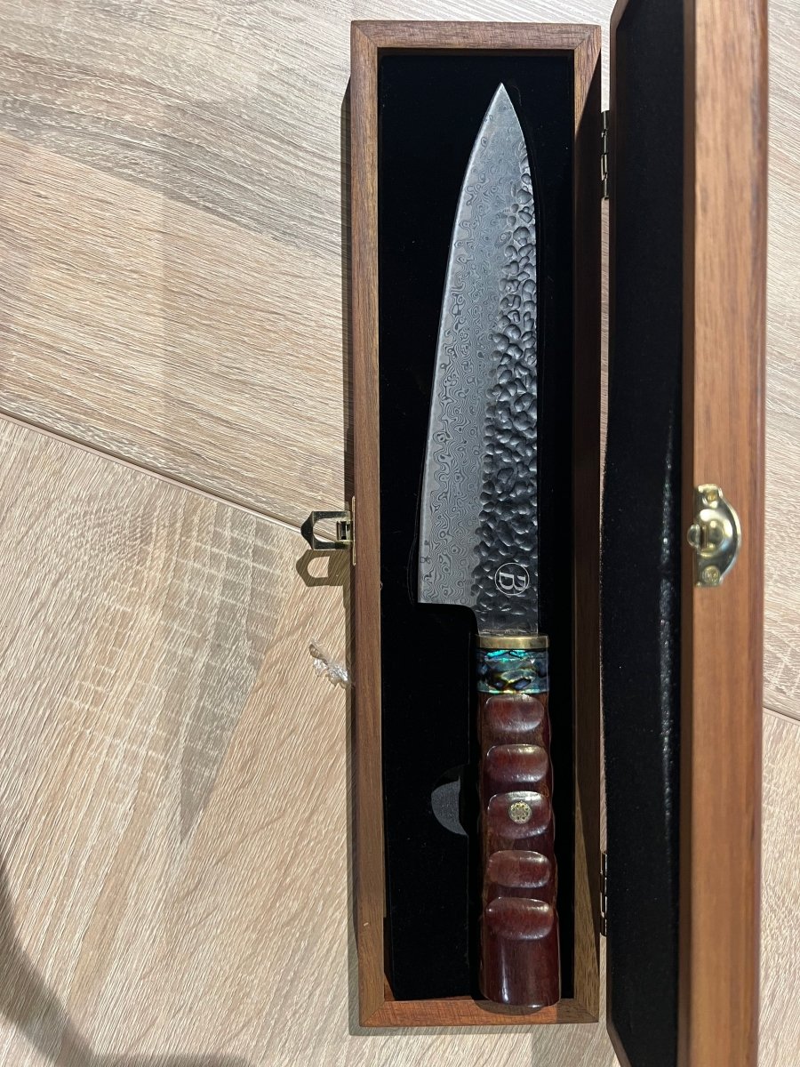 Aristocratic Chefmesser mit Griff aus Wüsteneisenholz - BABOSSAAristocratic Chefmesser mit Griff aus WüsteneisenholzMesserBABOSSABABOSSA