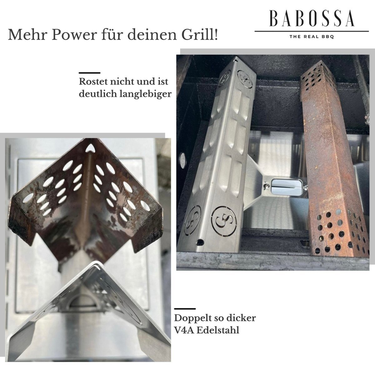Babossa "B-Ware" Flammschutzblech, Enders Monroe Turbozone bis 202 - BABOSSABabossa "B-Ware" Flammschutzblech, Enders Monroe Turbozone bis 202GrillzubehörBABOSSABABOSSA