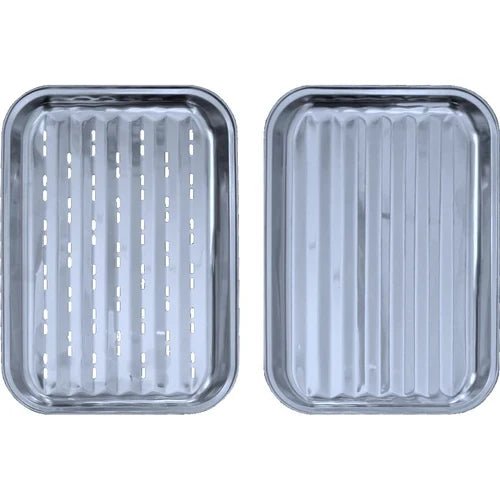 Babossa "B-Ware" Grillschalen Set, Edelstahl - BABOSSABabossa "B-Ware" Grillschalen Set, EdelstahlProductBabossaBABOSSA