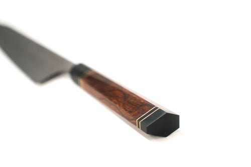 Babossa Damastmesser, Wüsteneisenholzgriff - BABOSSABabossa Damastmesser, WüsteneisenholzgriffMesserBABOSSABABOSSA