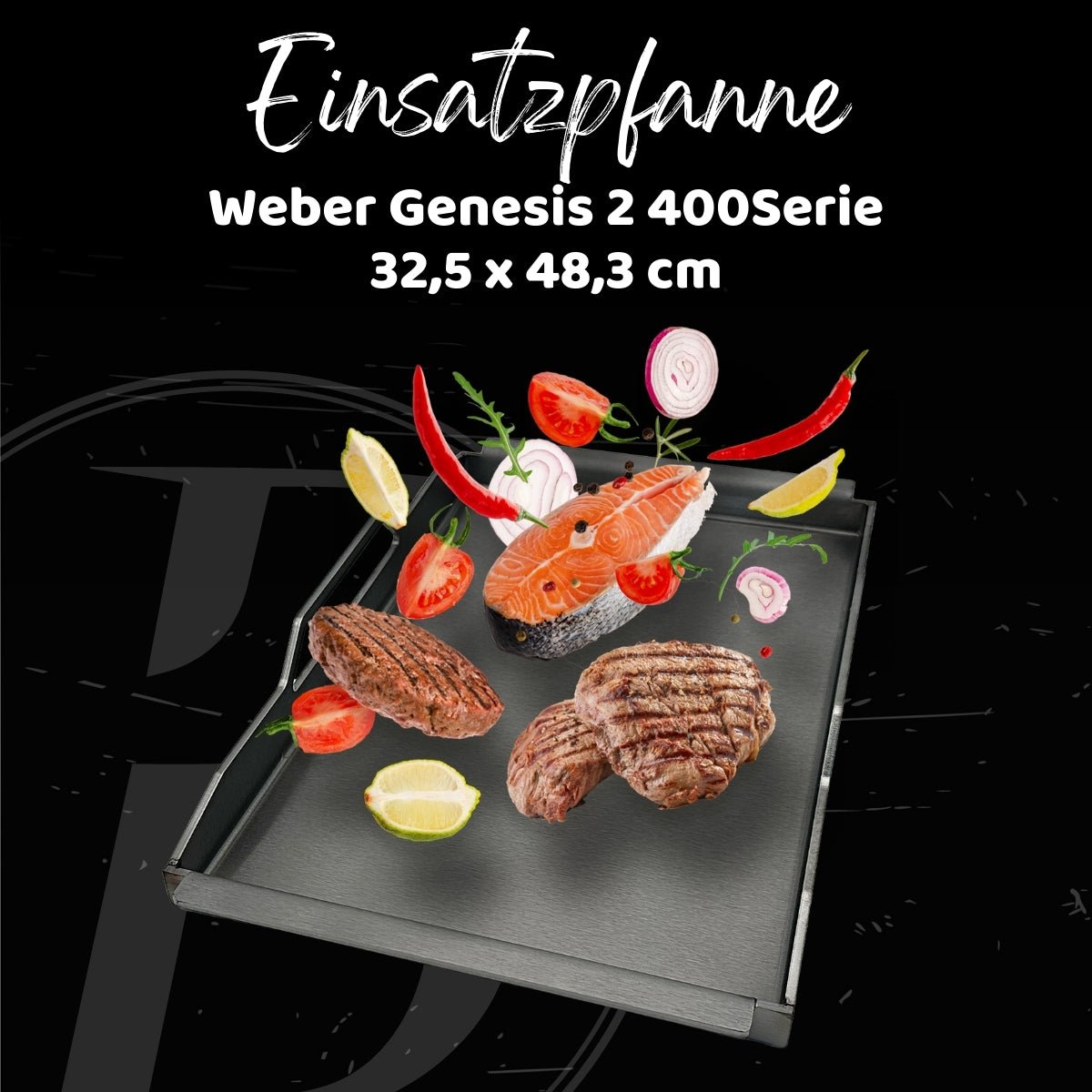Einsatzpfanne | Weber Genesis 2 400Serie | 32,5 x 48,3 cm - BABOSSAEinsatzpfanne | Weber Genesis 2 400Serie | 32,5 x 48,3 cmEinsatzpfanneWeberBABOSSA