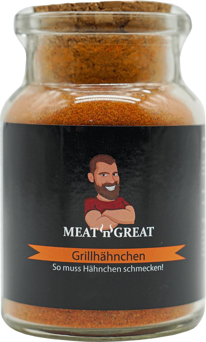 Grillhähnchen | 100g - BABOSSAGrillhähnchen | 100gGewürzMeat 'n' GreatBABOSSA
