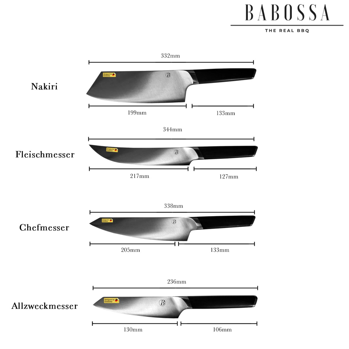 "Original" Messerset - BABOSSA"Original" MessersetMesserBABOSSABABOSSA
