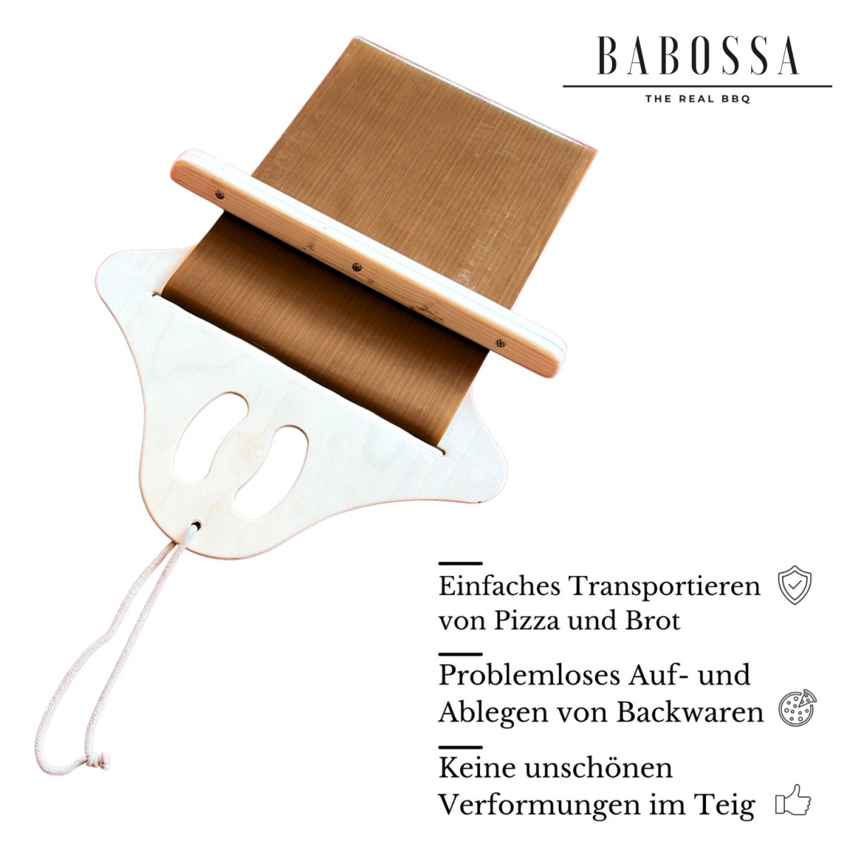 Pizza - & Brotschieber | Birkenholz | 66x46cm | kurzer Griff breiter Schieber - BABOSSAPizza - & Brotschieber | Birkenholz | 66x46cm | kurzer Griff breiter SchieberPizzaschieberBABOSSABABOSSA