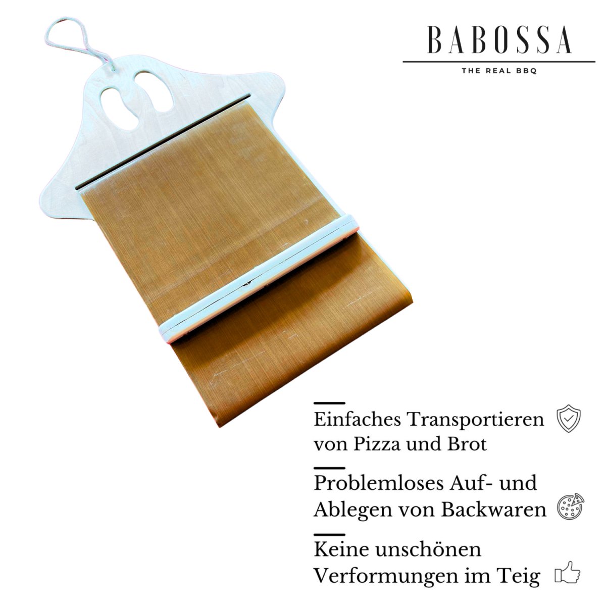 Pizza - & Brotschieber | Birkenholz | 66x46cm | kurzer Griff schmaler Schieber - BABOSSAPizza - & Brotschieber | Birkenholz | 66x46cm | kurzer Griff schmaler SchieberPizzaschieberBABOSSABABOSSA