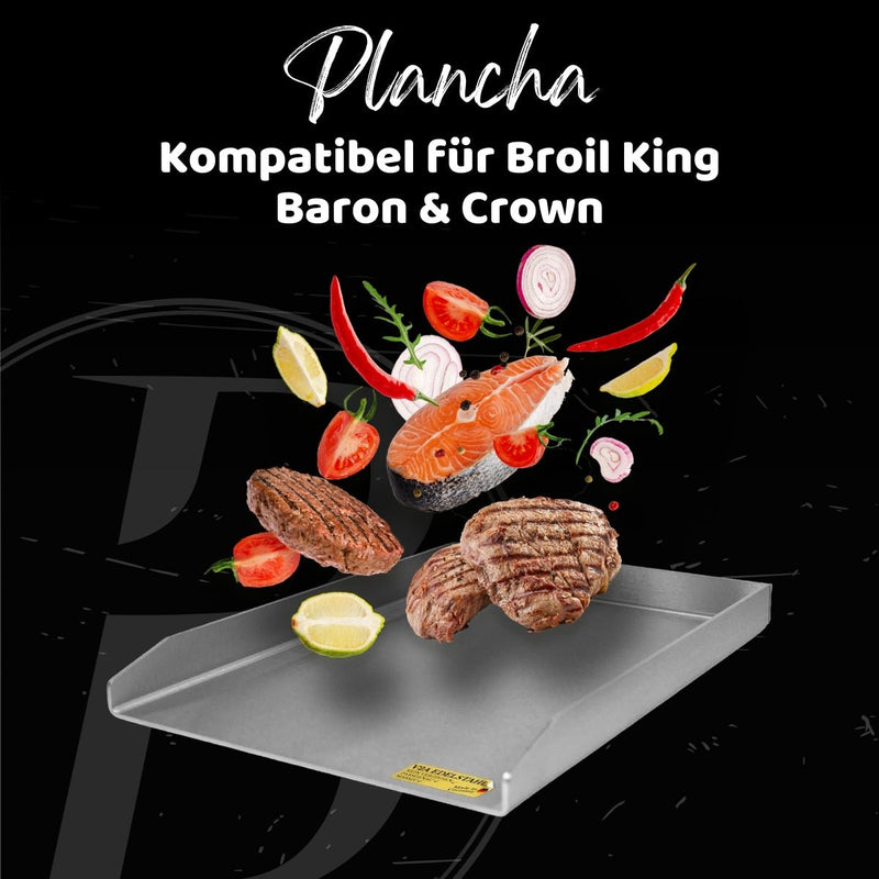 Plancha | Grillplatte | Broil King Baron & Crown | 30x43,5cm - BABOSSAPlancha | Grillplatte | Broil King Baron & Crown | 30x43,5cmPlanchaBroil KingBABOSSA
