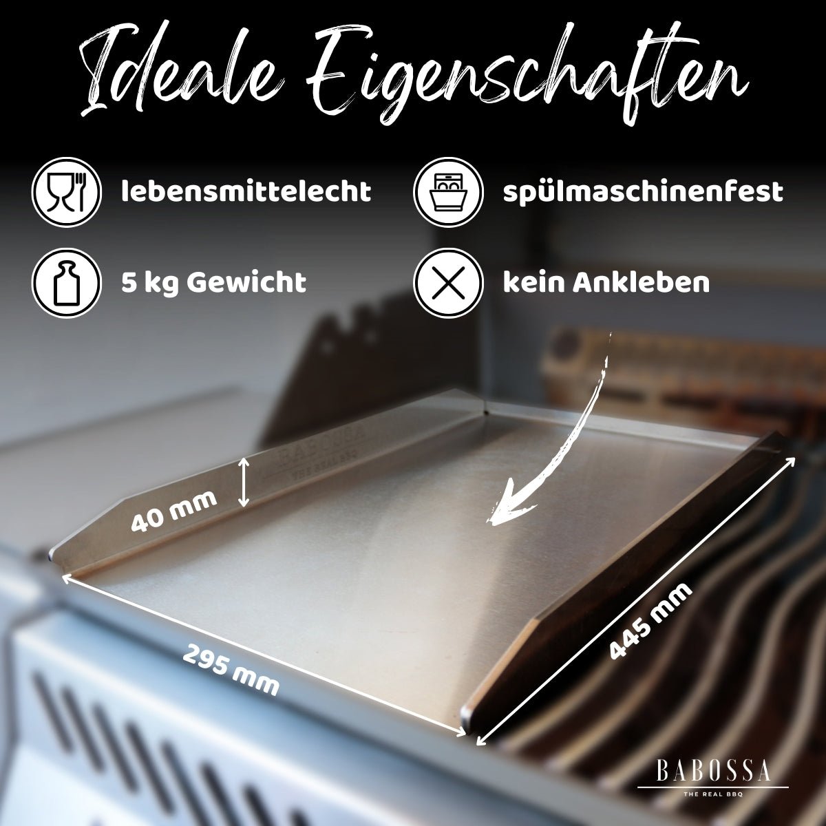 Plancha | Grillplatte | Napoleon Rogue & Prestige PRO | 29,5x44,5cm - BABOSSAPlancha | Grillplatte | Napoleon Rogue & Prestige PRO | 29,5x44,5cmPlanchaNapoleonBABOSSA