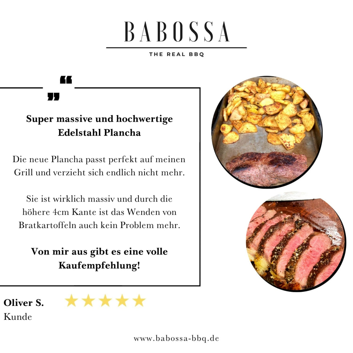 Plancha nach Maß | Grillplatte | V2A Edelstahl - BABOSSAPlancha nach Maß | Grillplatte | V2A EdelstahlPlanchaBABOSSABABOSSA