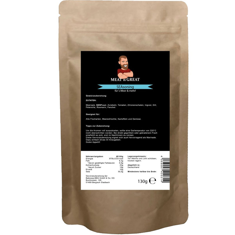 SEAsoning | Nachfüllbeutel | 130 g - BABOSSASEAsoning | Nachfüllbeutel | 130 gGewürzMeat 'n' GreatBABOSSA