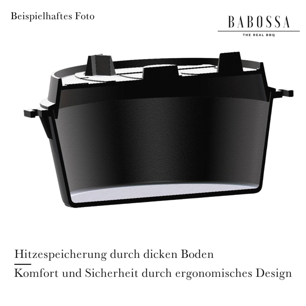 9er Innovativer Gusseiserner Topf | SET Deckelheber & Kreuz | Dutch Oven | Made In Germany - BABOSSA9er Innovativer Gusseiserner Topf | SET Deckelheber & Kreuz | Dutch Oven | Made In GermanyDutch OvenBABOSSABABOSSA