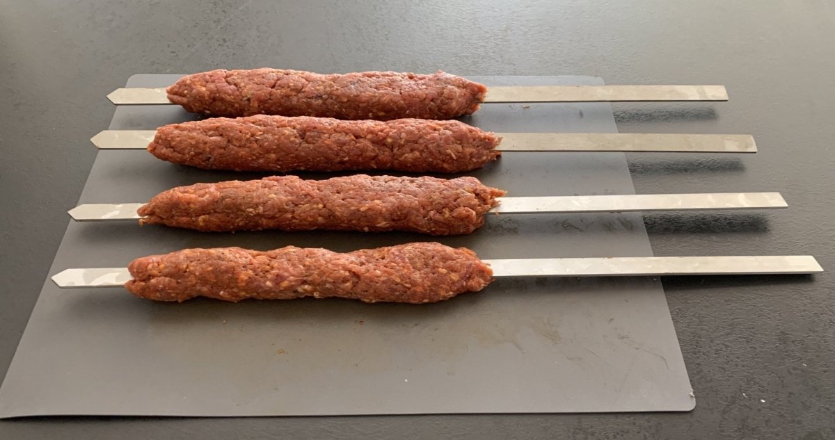 Adanaspieße | Schaschlikspieße | Grillspieße | 5Stk. passend für Windschutz - BABOSSAAdanaspieße | Schaschlikspieße | Grillspieße | 5Stk. passend für WindschutzGrillspießBABOSSABABOSSA
