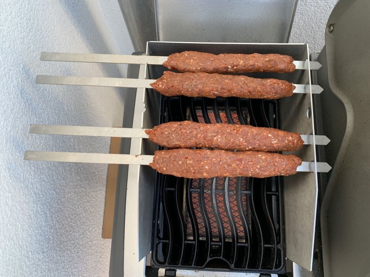 Adanaspieße | Schaschlikspieße | Grillspieße | 5Stk. passend für Windschutz - BABOSSAAdanaspieße | Schaschlikspieße | Grillspieße | 5Stk. passend für WindschutzGrillspießBABOSSABABOSSA