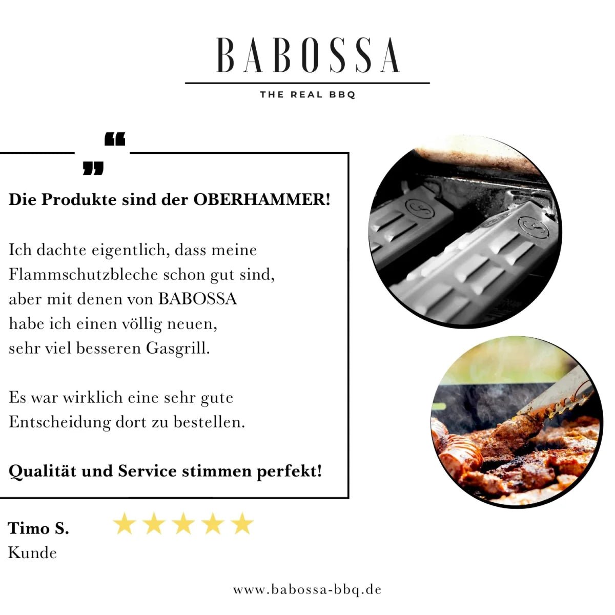 Babossa "B-Ware" Flammschutzblech, Enders Monroe Turbozone bis 202 - BABOSSABabossa "B-Ware" Flammschutzblech, Enders Monroe Turbozone bis 202GrillzubehörBABOSSABABOSSA