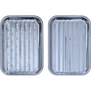 Babossa "B-Ware" Grillschalen Set, Edelstahl - BABOSSABabossa "B-Ware" Grillschalen Set, EdelstahlProductBabossaBABOSSA