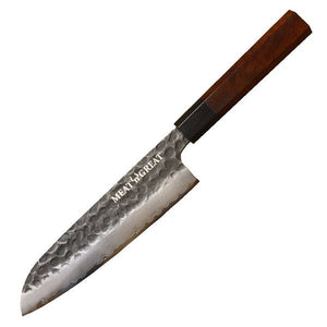 Carbonstahl Santoku - BABOSSACarbonstahl SantokuMesserMeat 'n' GreatBABOSSA