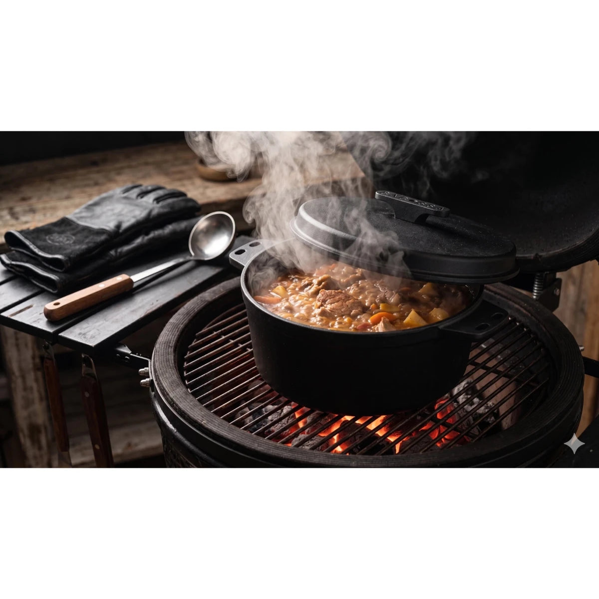 CRAFT | Komplettset 4.5er + 9er innovativer Gusseiserner Topf | SET Deckelheber & Kreuz | Dutch Oven | Made in Germany - Jetzt vorbestellen für voraussichtliche Auslieferung Juni 2026 - BABOSSACRAFT | Komplettset 4.5er + 9er innovativer Gusseiserner Topf | SET Deckelheber & Kreuz | Dutch Oven | Made in Germany - Jetzt vorbestellen für voraussichtliche Auslieferung Juni 2026Dutch OvenBABOSSABABOSSA