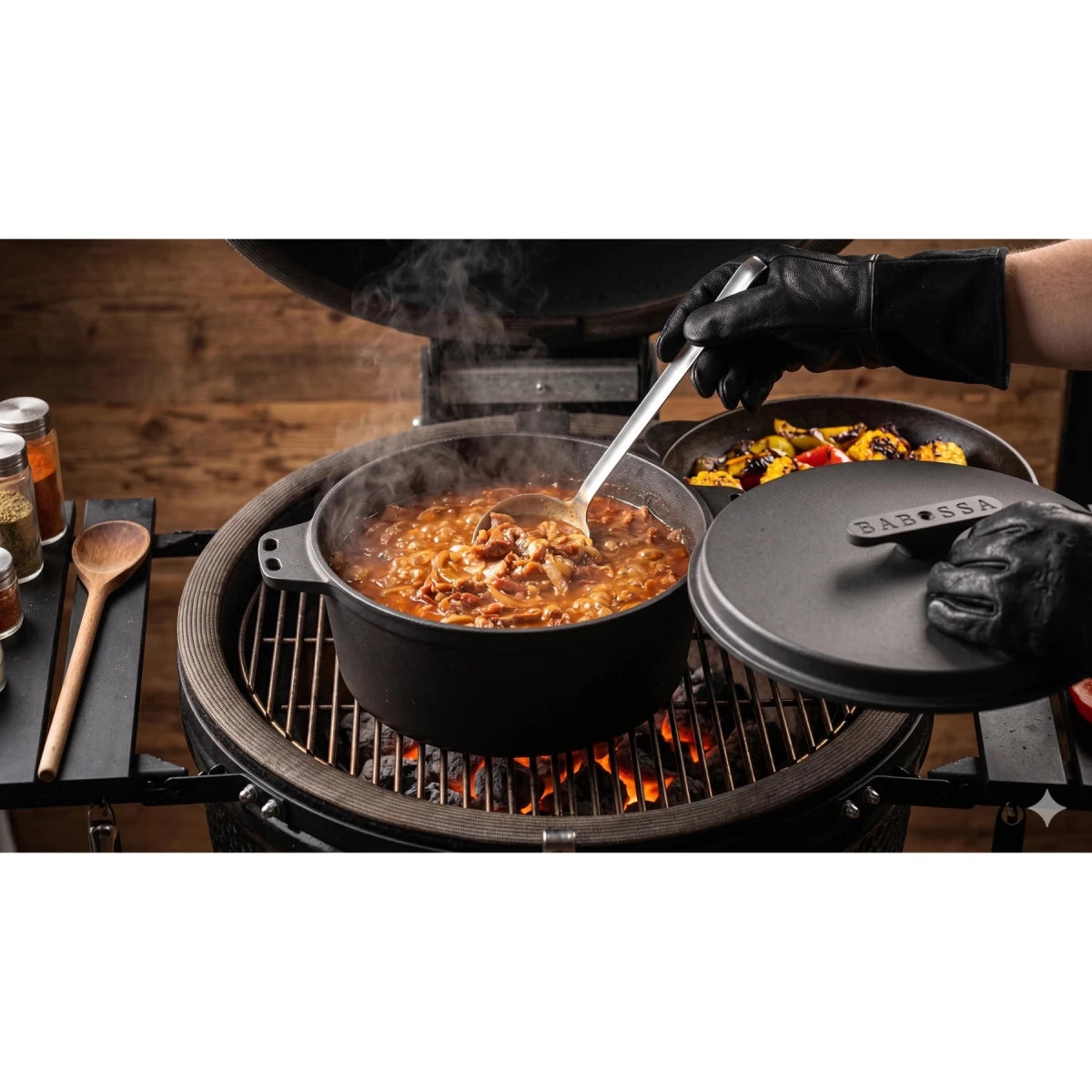 CRAFT | Komplettset 4.5er + 9er innovativer Gusseiserner Topf | SET Deckelheber & Kreuz | Dutch Oven | Made in Germany - Jetzt vorbestellen für voraussichtliche Auslieferung Juni 2026 - BABOSSACRAFT | Komplettset 4.5er + 9er innovativer Gusseiserner Topf | SET Deckelheber & Kreuz | Dutch Oven | Made in Germany - Jetzt vorbestellen für voraussichtliche Auslieferung Juni 2026Dutch OvenBABOSSABABOSSA