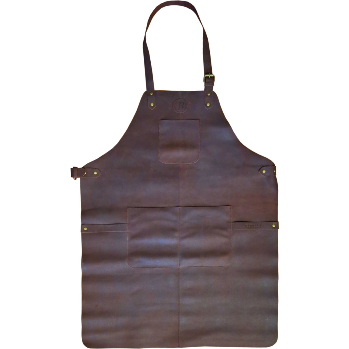 Exklusive Büffelleder Grillschürze | Robuste & Elegante BBQ Schürze in Edlem Kaffeebraun für Grillmeister - BABOSSAExklusive Büffelleder Grillschürze | Robuste & Elegante BBQ Schürze in Edlem Kaffeebraun für GrillmeisterSchürzeBABOSSABABOSSA