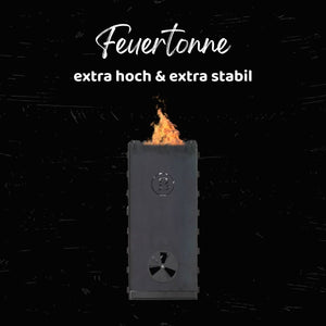 Feuertonne | Premium Cortenstahl | Steckbar | Höhenverstellbar | Hitzesteuerung - BABOSSAFeuertonne | Premium Cortenstahl | Steckbar | Höhenverstellbar | HitzesteuerungBABOSSABABOSSA