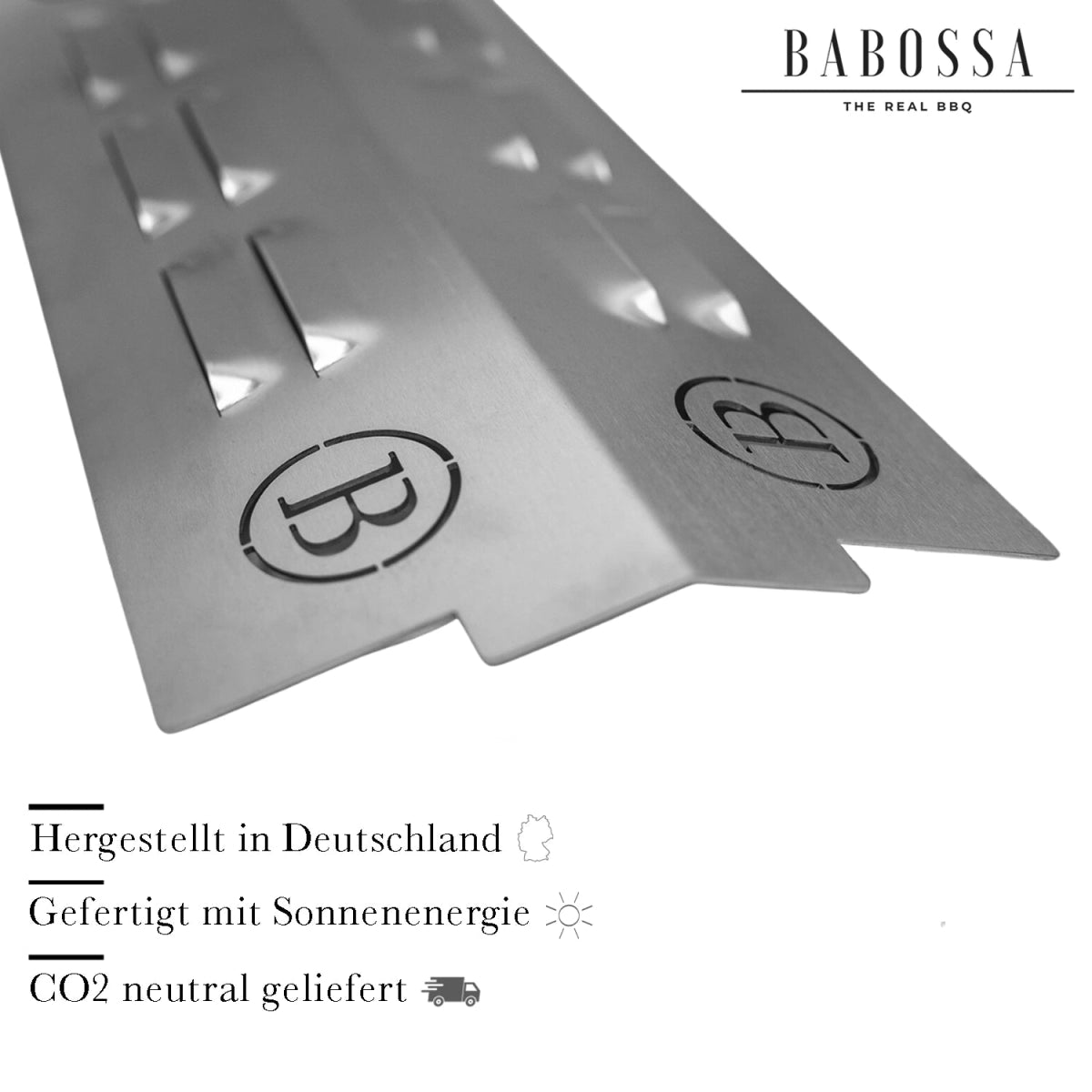 Flammschutzblech | Aromaschiene | V4A Edelstahl | Burnhard Earl - BABOSSAFlammschutzblech | Aromaschiene | V4A Edelstahl | Burnhard EarlFlammschutzblechBurnhardBABOSSA