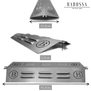 Flammschutzblech | V4A Edelstahl | Broil King Regal & Imperial - BABOSSAFlammschutzblech | V4A Edelstahl | Broil King Regal & ImperialFlammschutzblechBroil KingBABOSSA