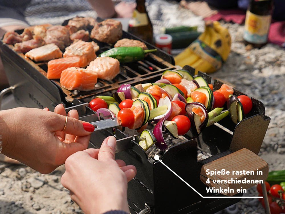 Knister Grillspieße, 4Stk. - BABOSSAKnister Grillspieße, 4Stk.KnisterBABOSSA