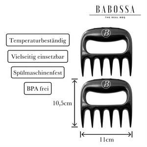 Pulled Pork Krallen | 2Stk. - BABOSSAPulled Pork Krallen | 2Stk.Pulled Pork KrallenBABOSSABABOSSA