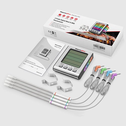 TP17H Kernthermometer, 4 Messfühler - BABOSSATP17H Kernthermometer, 4 MessfühlerThermometerThermoProBABOSSA